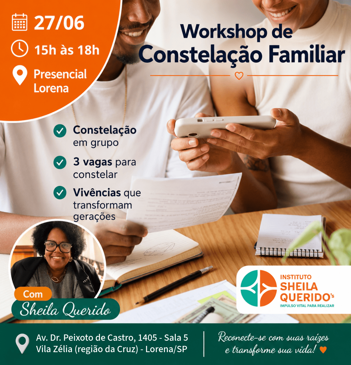 Workshop de Constelação Familiar